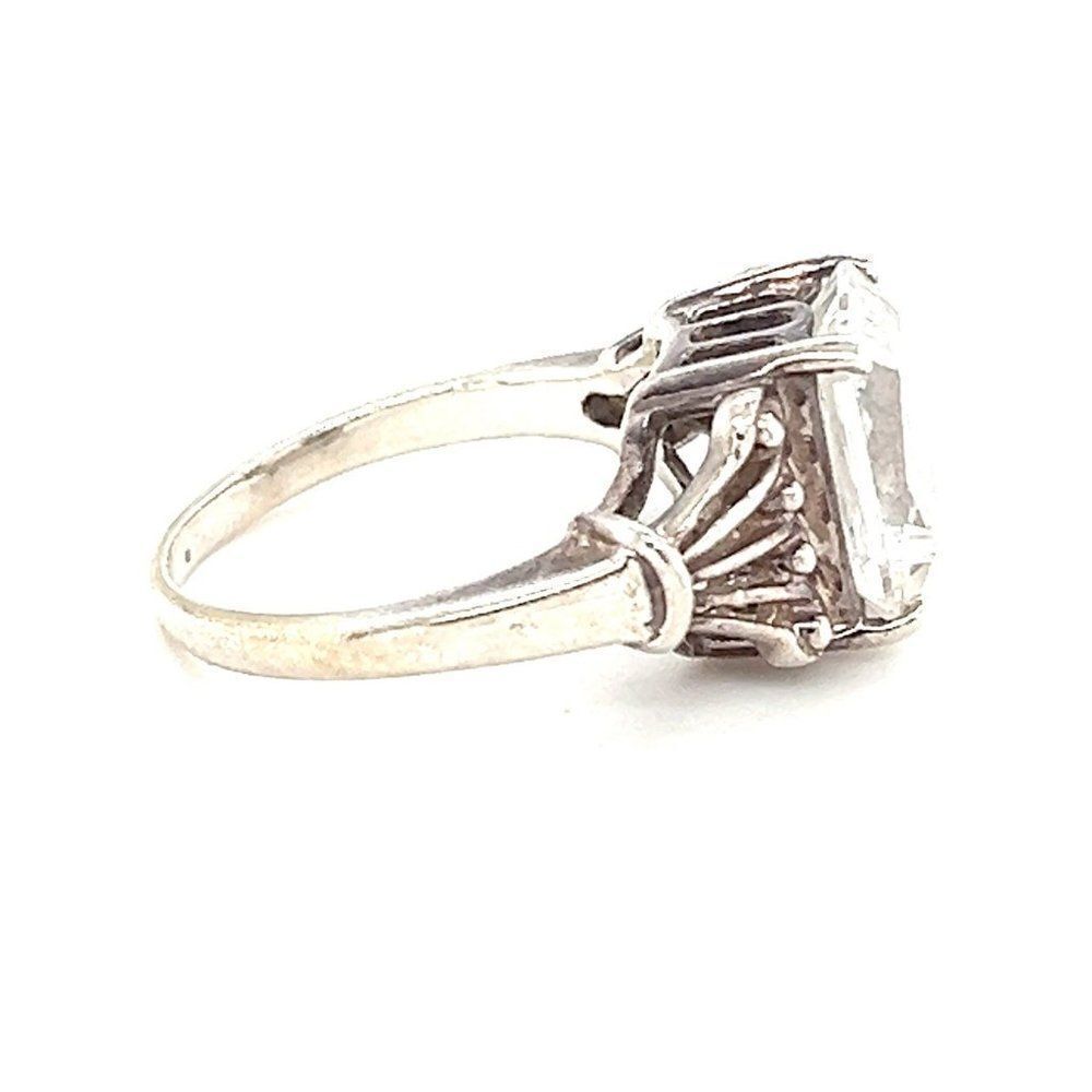 Sterling Silver 925 Zircon Ring View 5